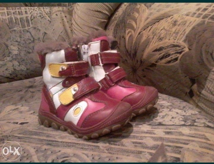 Сапоги на девочку