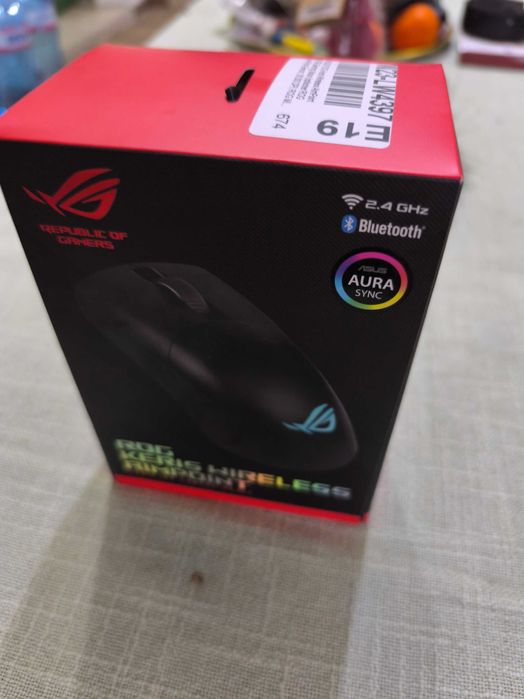 Гейминг мишка ASUS ROG Keris Wireless AimPoint