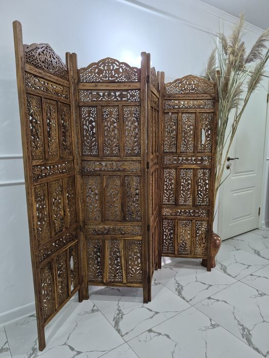 Ширма Индия из массива дерева Манго
