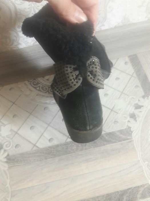 Зимние натуральные сапоги