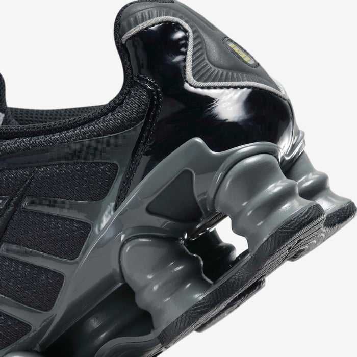 ПРОМО! Nike Air Shox Triple Black and Silver
