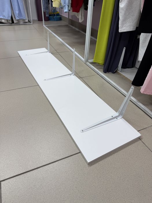 Полки настенные белые