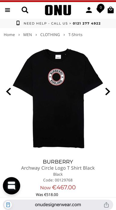 Тениска Burberry Archway