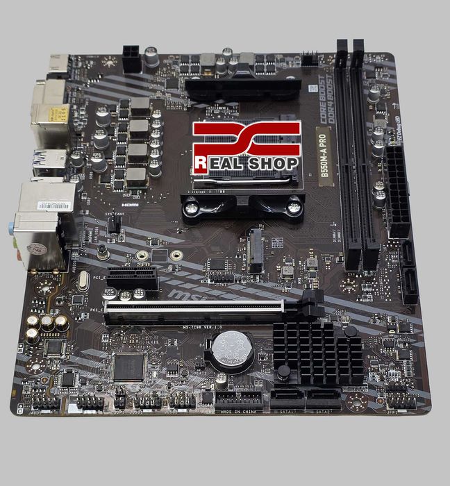 AMD-Gaming ХИТ! MSI B550M-A PRO + Ryzen 5 5600X + 8GBx2 DDR4 3200 CL16