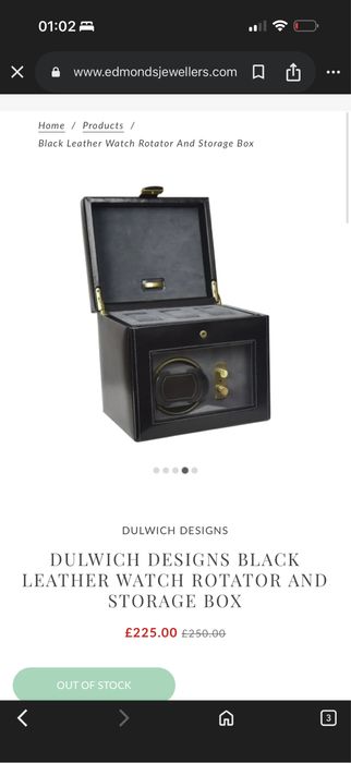 DULWITCH Cutie ceasuri rotativă