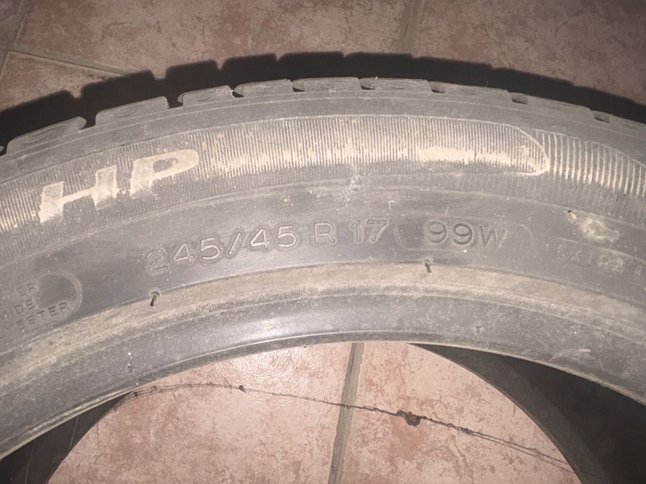Michelen primacy hp 245/45/17