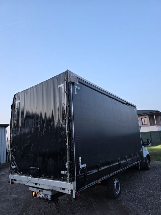 Vând structura /bena cu prelata de iveco