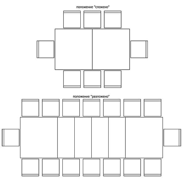 Продается большой гостиный стол Гранде