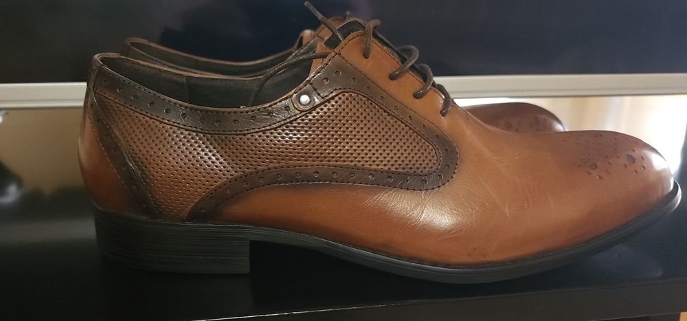 Обувь мужская кожаная