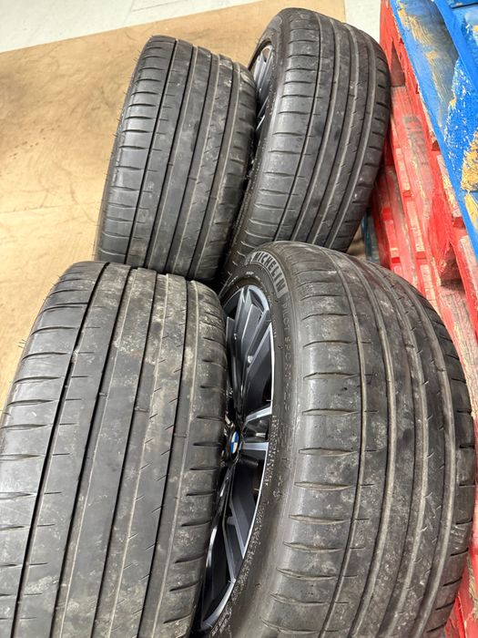 Jante Originale BMW Seria 3, 4 (G20, G22) R18 M790 Anvelope Vară Michelin