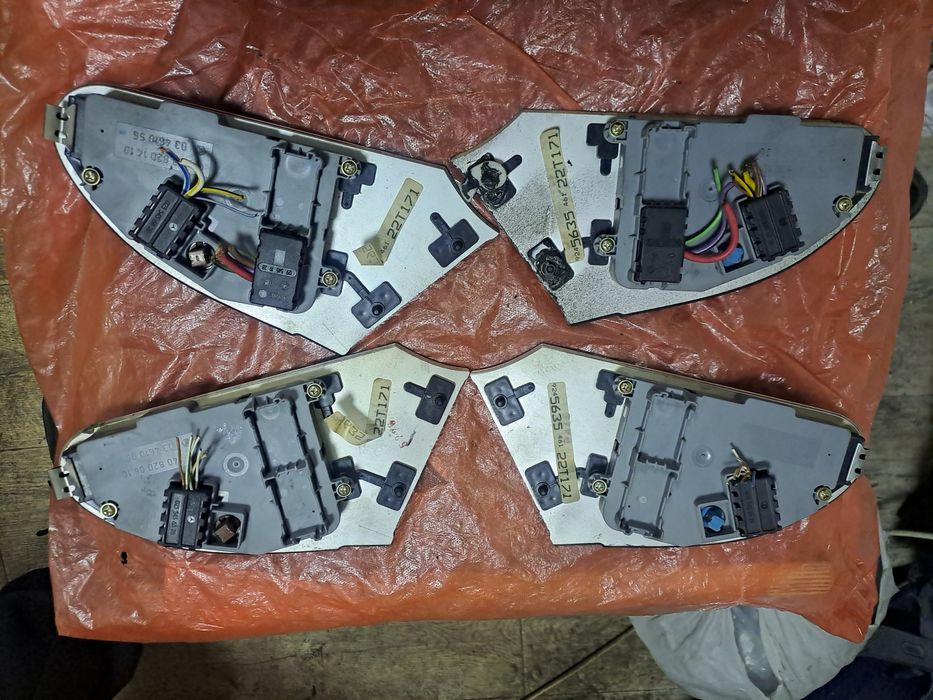 140 мерс  пульты сидений