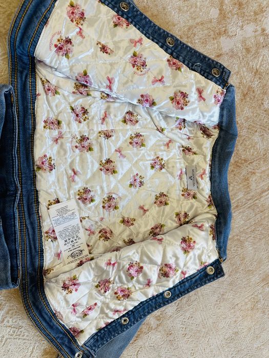 Утепленный  джинсовый костюм