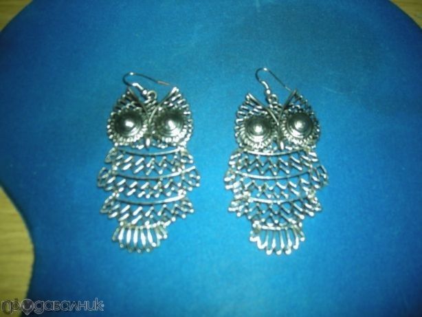 Обици- бухалче