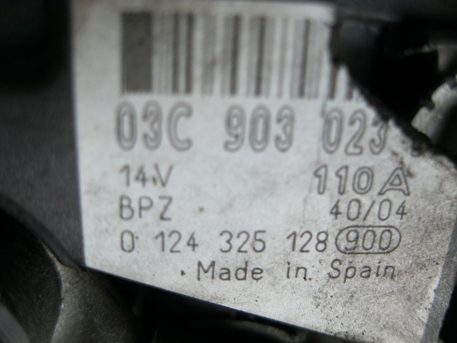 Compresor AC& Alternator Pentru Motor 1,6FSI Vw*BLP*/BAG115Cp16V1598cm