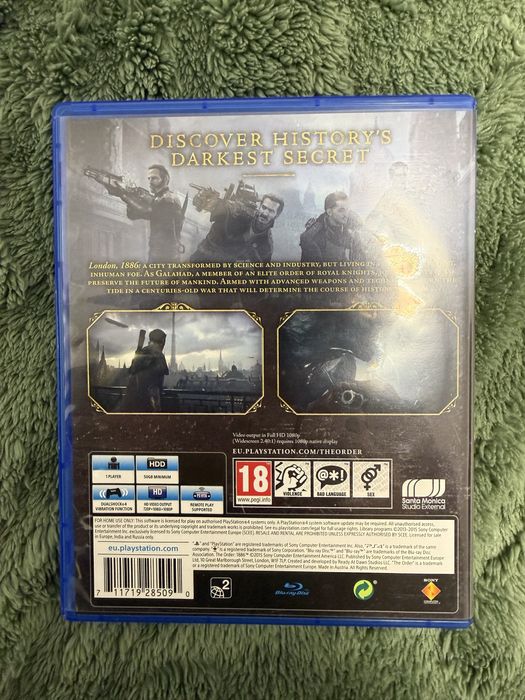 The Order 1886 PS4 (Playstation 4)
