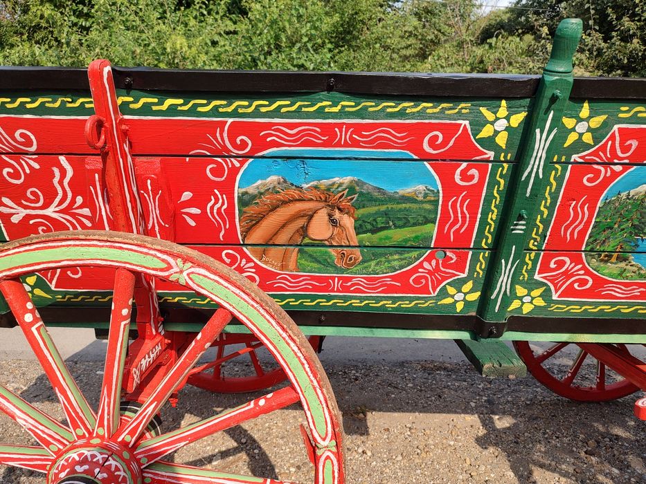 Рисувана конска каручка