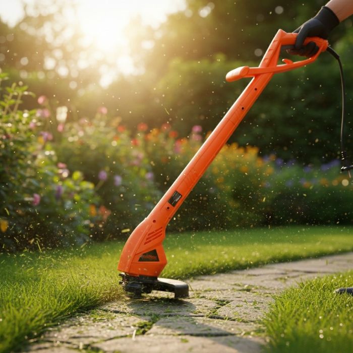 Тример за трева намален