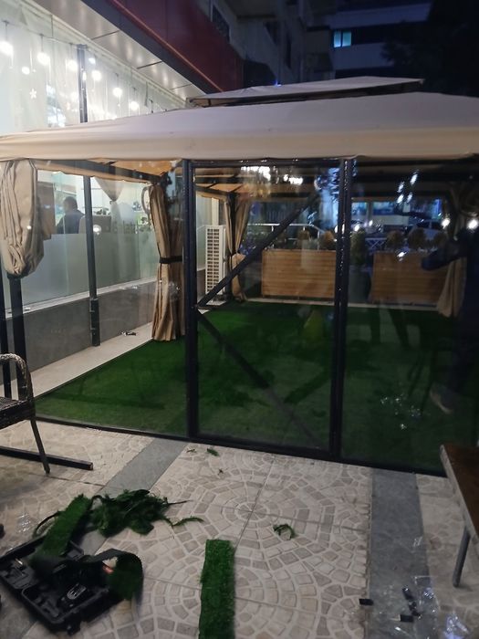 Салафан баннер навес тент хизмати