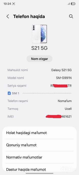 Samsung Galaxy S21 5G