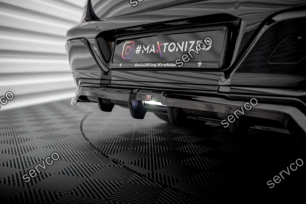 Prelungire bara spate Bmw Seria 7 G70 M-Pack 2022- v1 - Maxton Design