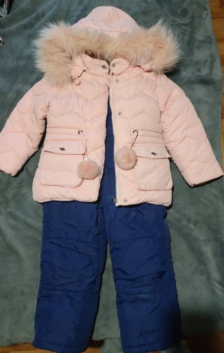 Зимний костюм на девочку