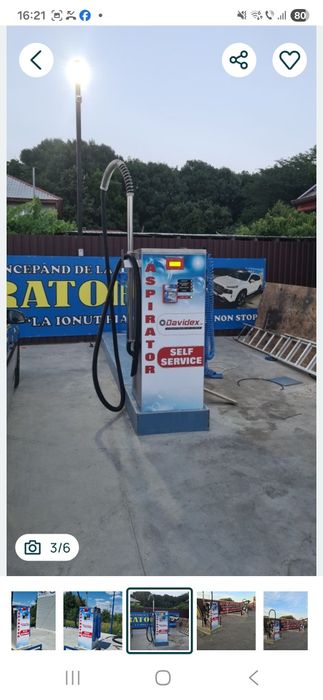 Aspirator Self Service