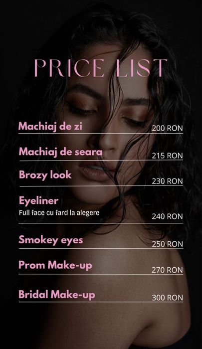 Servicii de make-up Iasi