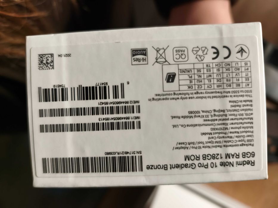 Xiaomi Redmi Note 10 pro Gradient Bronze