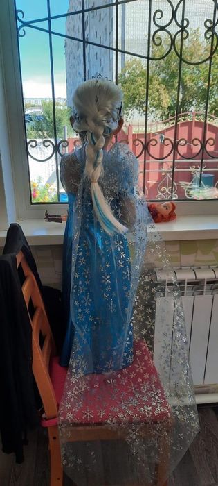 Платье Эльзы на девочку