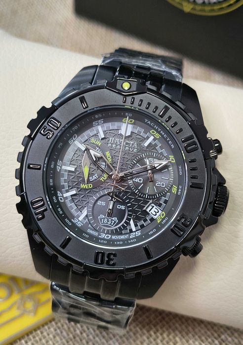 Ceas Invicta Reserve Black Dial Chronograph IN-50995-Barbati