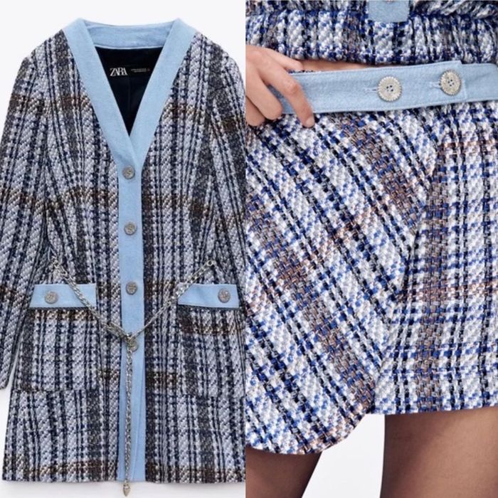 Комплект сако и пола Zara