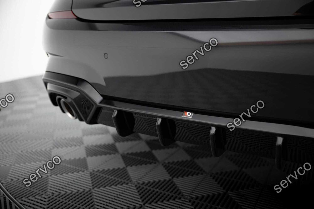 Difuzor bara spate Bmw Seria 3 G20 G21 M-Pack 2018-2022 v22 - Maxton