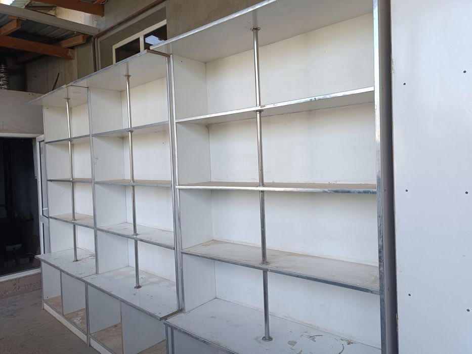 Дуконлар учун стенка. 6 стенка 1 та уголок | Do'konlar uchun mebel