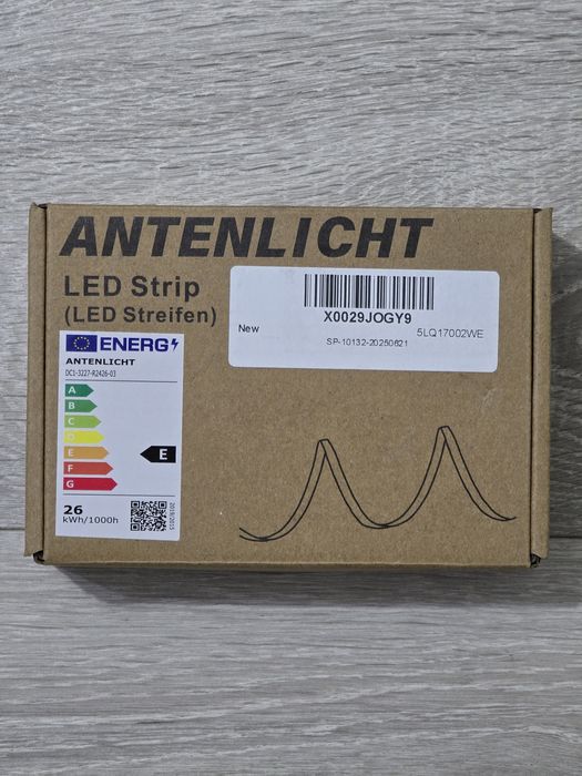 Bandă LED COB 3m Alb Cald 2700K – 26W, reglabilă, telecomandă