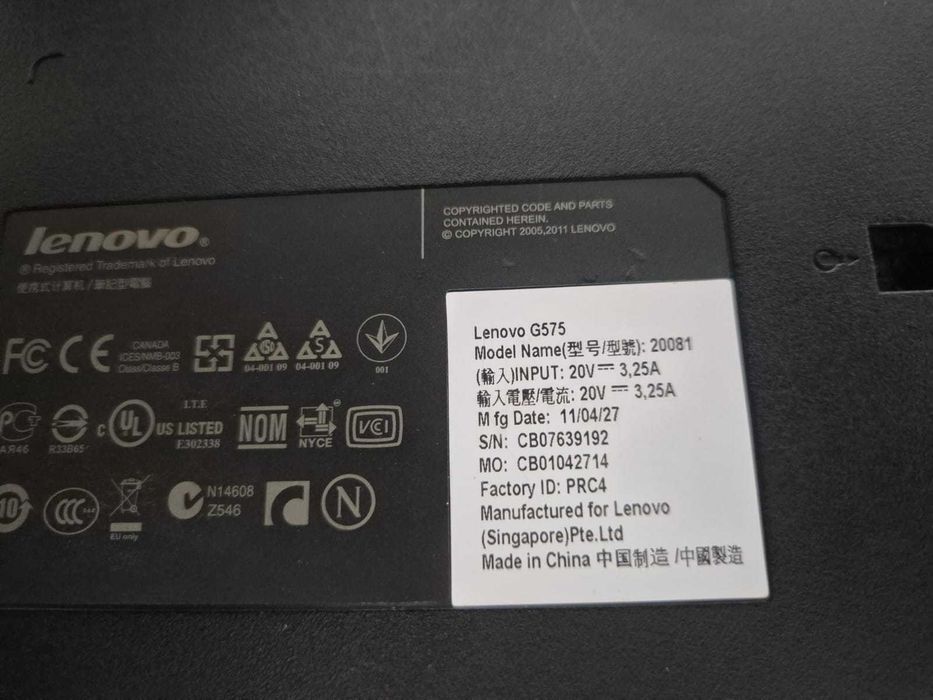 Lenovo Intel Celeron (Каратау) 11/56112