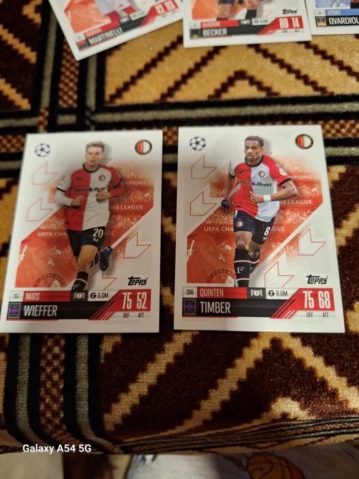 Cartonașe Topps UEFA Champions League/Europa League/ Conferințe League