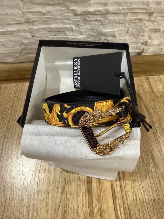 Уникална чанта и колан Versace Jeans Couture, 100% Original