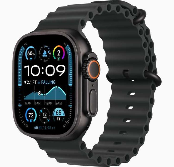 Apple Watch Ultra 3 49mm Titanium Black, Natural