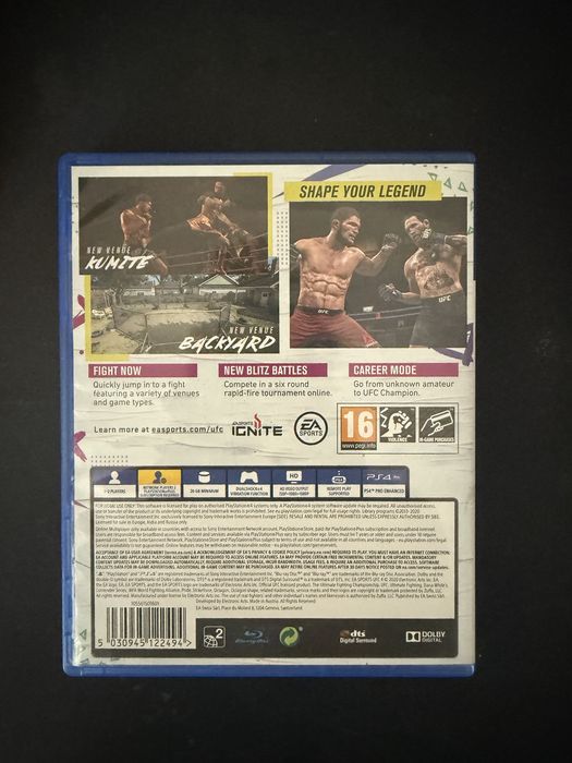UFC 4 для playstation 4