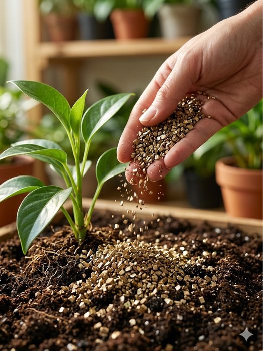 Vermikulit har xil o’lchamlarda