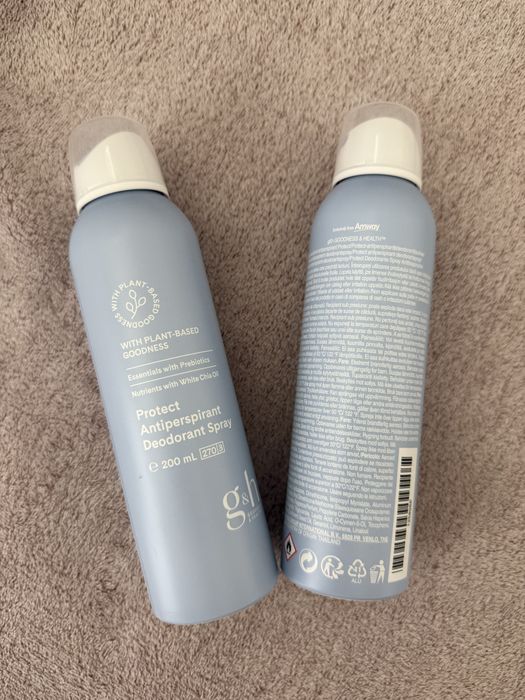 Deodorant spray