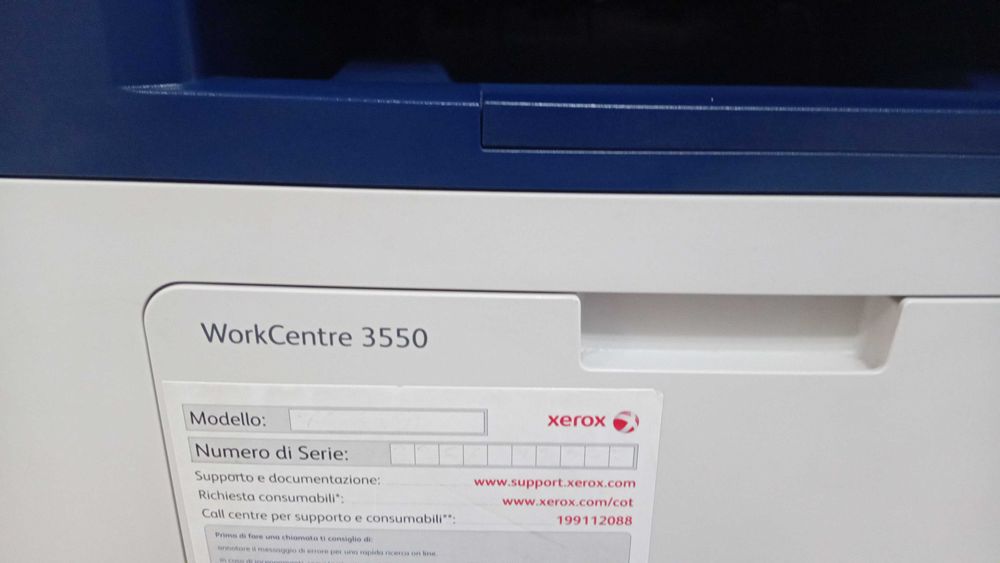 Отличен! Лазерен принтер, скенер и копир 3 в 1 Xerox 3550