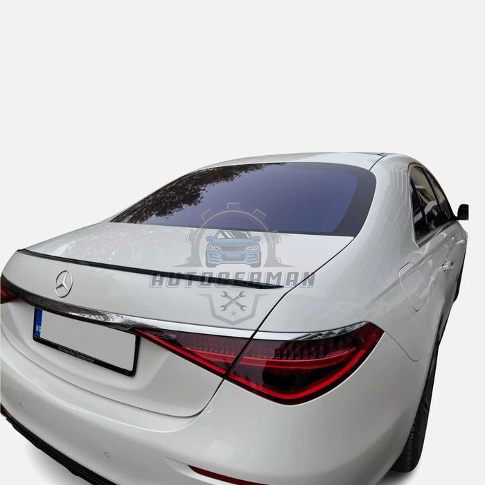 Спойлер W223 Mercedes - Benz AMG style S - class  крило за в223 амг