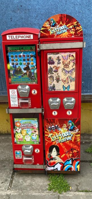 Машини за топчета , капсули и татуси