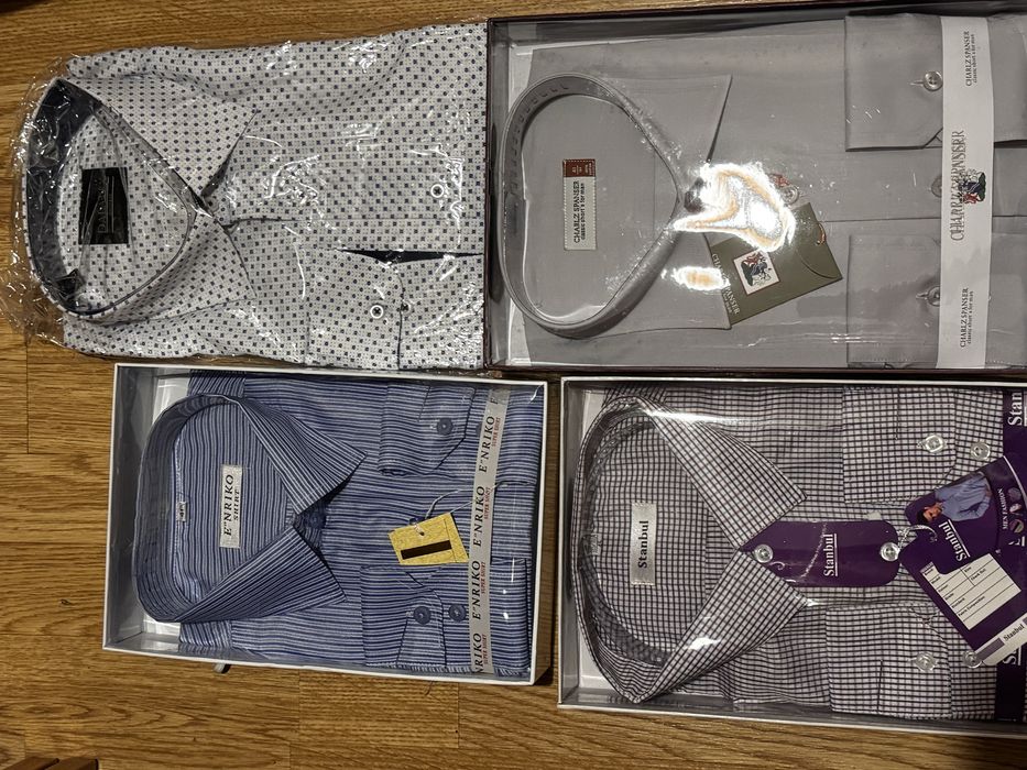 Мужские рубашки с коробкой