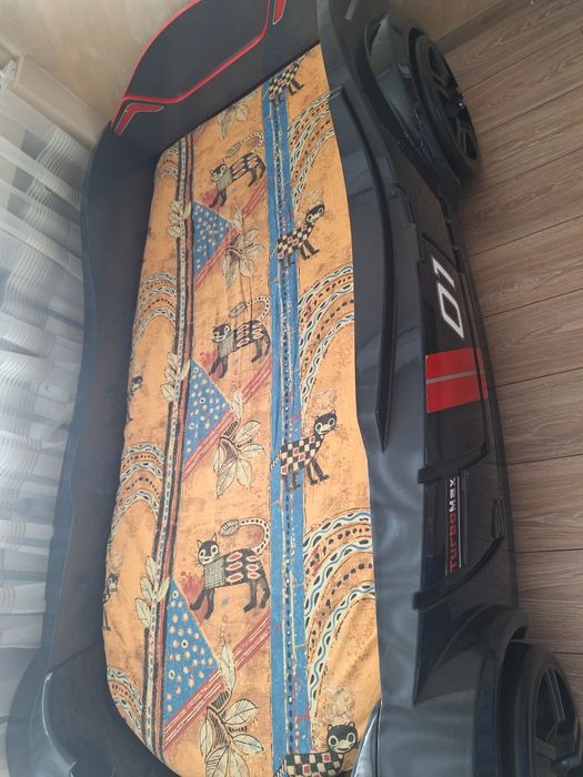 Детско легло-кола Cilek Turbo Max с матрак