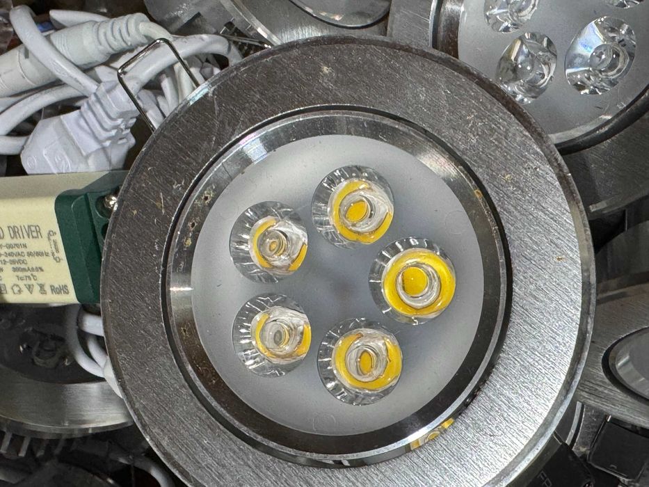 Лед подвижни луна от алуминий за вграждане