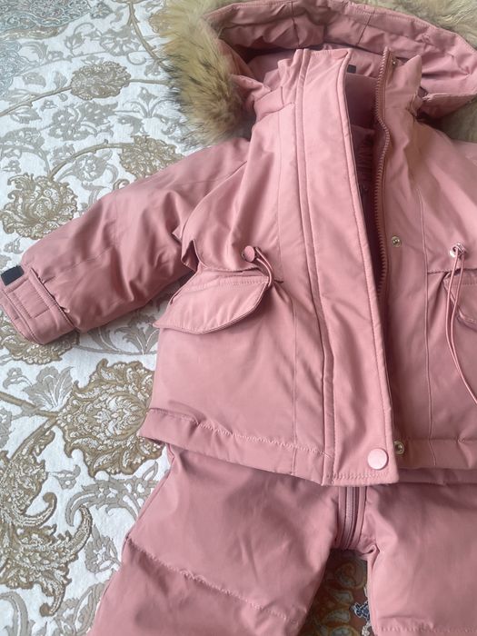 Зимний детский комбинезон