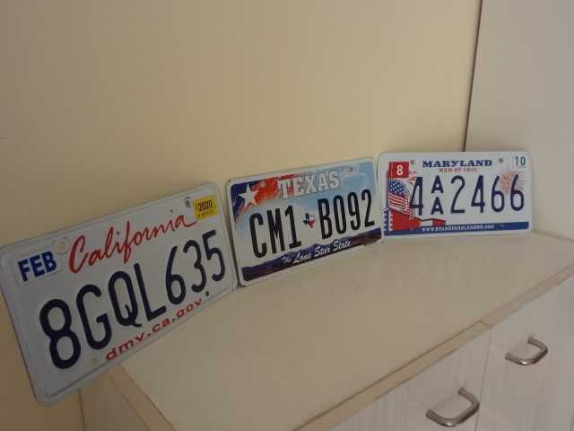Автомобилни номера (регистрационни табели) от САЩ