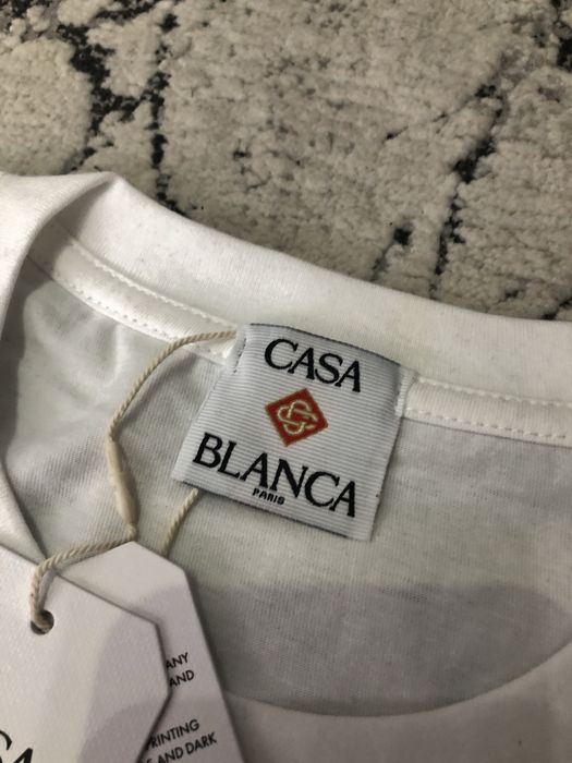 Tricou CasaBlanca Alb Marimea M